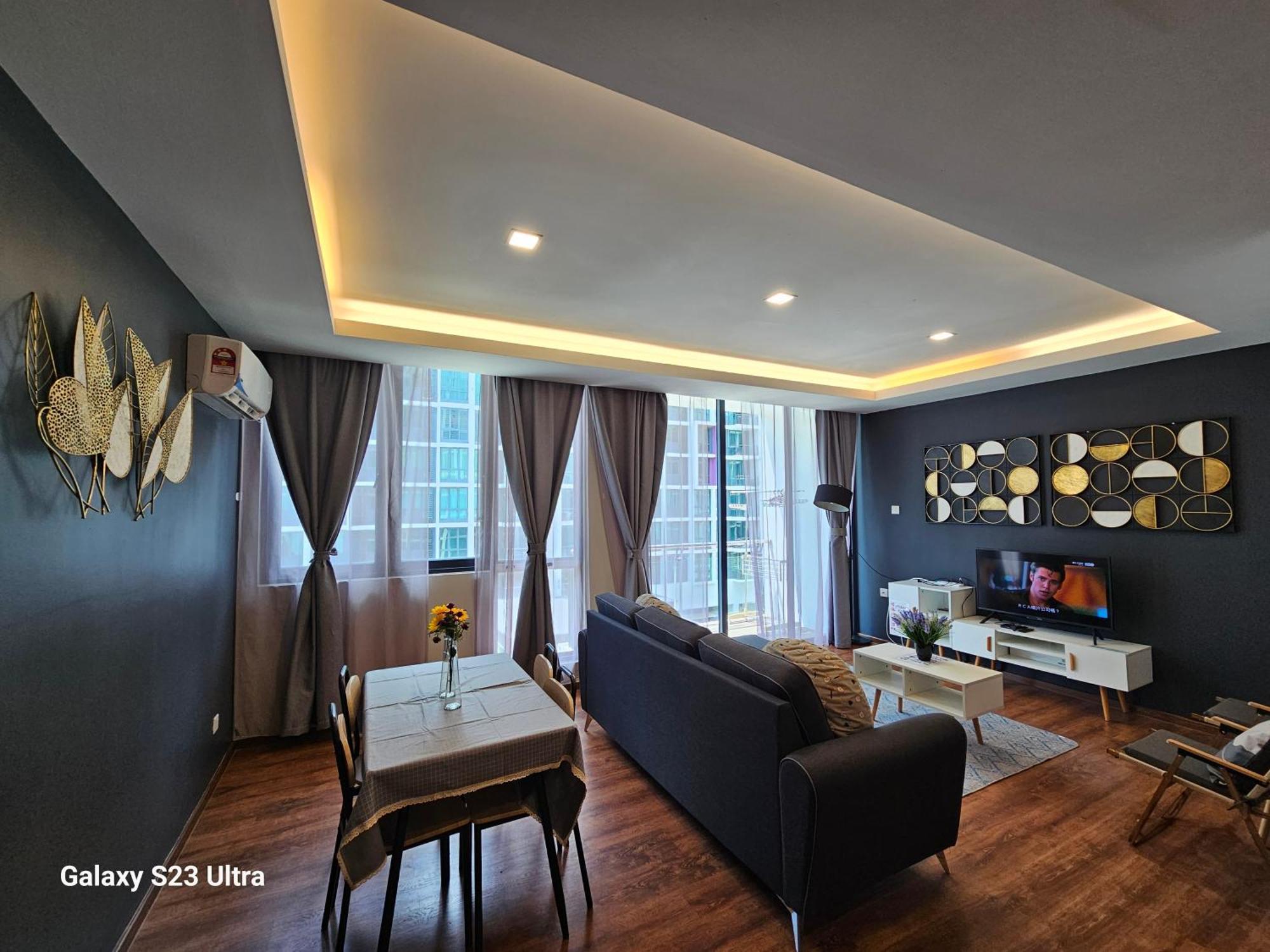 Lovely Vivacity Jazz Suite 2 Cozy Condo 2 Card Lv7 古晋 外观 照片