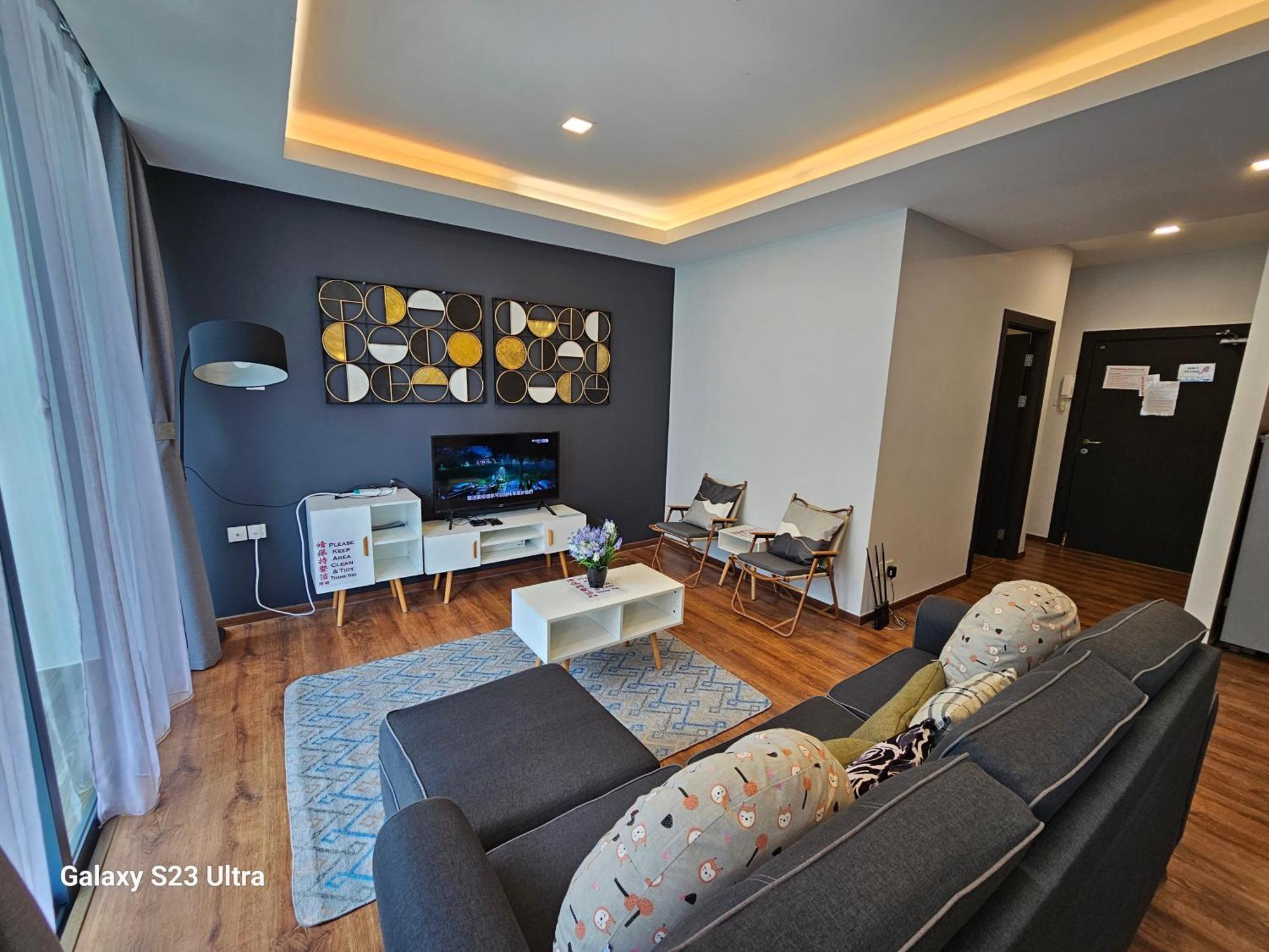 Lovely Vivacity Jazz Suite 2 Cozy Condo 2 Card Lv7 古晋 外观 照片