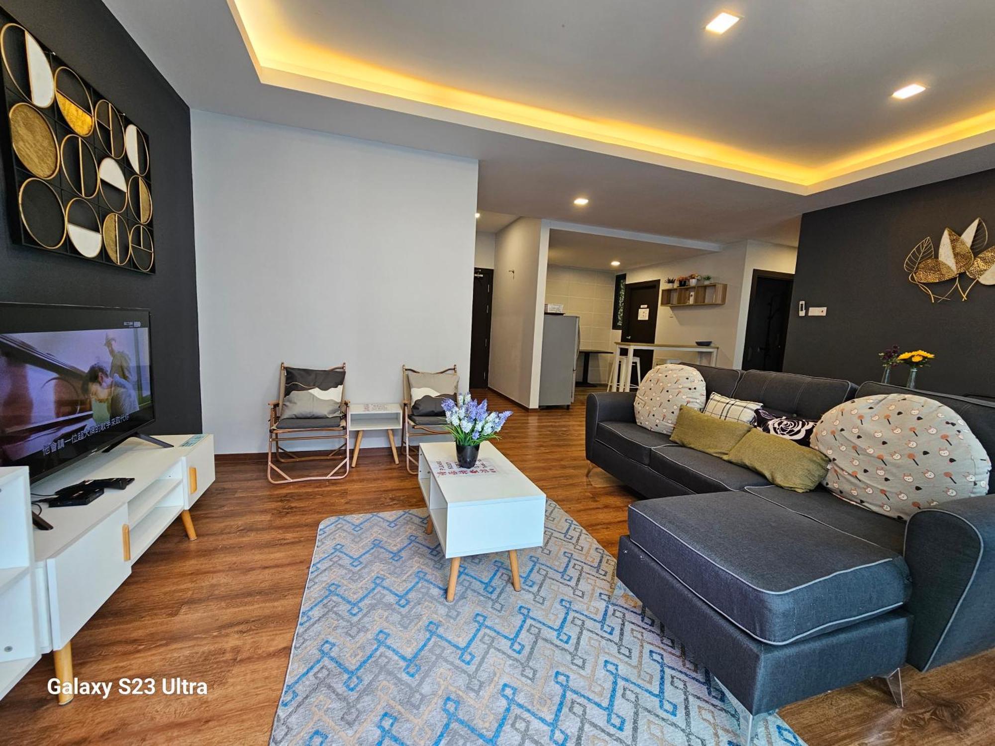 Lovely Vivacity Jazz Suite 2 Cozy Condo 2 Card Lv7 古晋 外观 照片